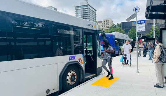 GRTC stop_downtown Richmond