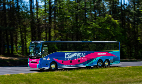 Virginia Breeze bus