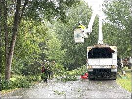 Saluting Branches Amelia Bucket Truck