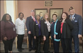 American Legion Aux Visits SBVCC