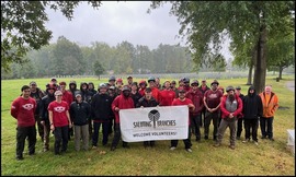 Saluting Branches Amelia group photo