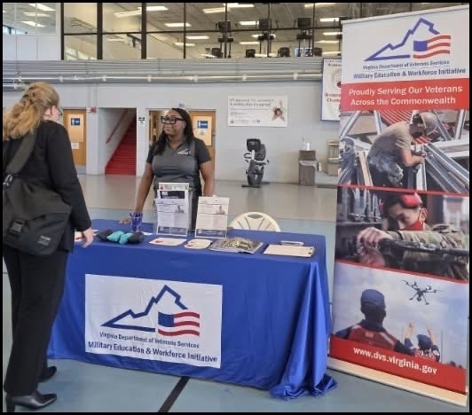 Zuri Polk at DOD SkillBridge Outreach