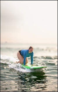 Waves of Change surfer
