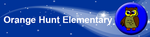 Orange Hunt Elementary School banner