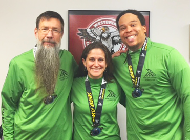 Mr. Stanley, Ms. Small and Mr. Simms-Smith photo