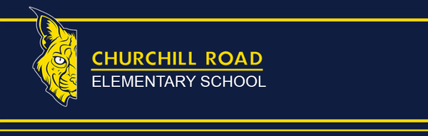 Churchill Road Elementary School banner