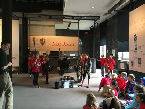 Fourth Graders tour the Tredegar Iron Works on their Richmond Field Trip