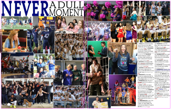 Sneak peek of this year's yearbook