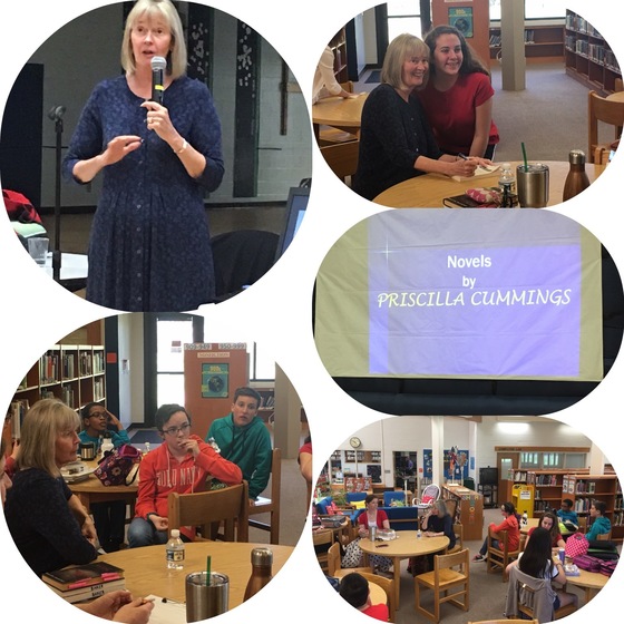 Author Priscilla Cummings visits FMS!