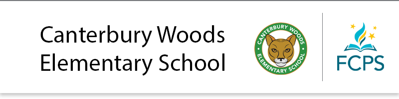 Canterbury Woods Elementary School banner