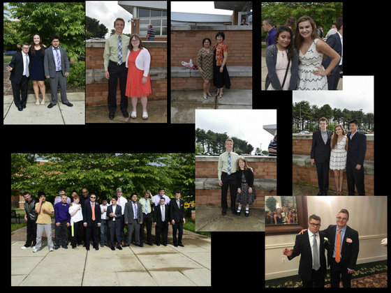 Best Buddies on their way to Day Prom