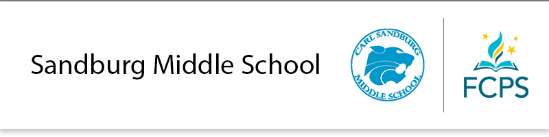 Sandburg Middle School banner