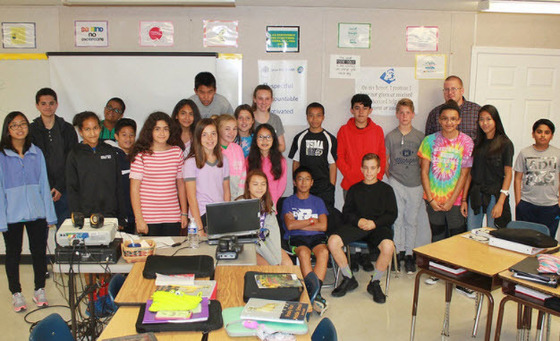 students caught reading