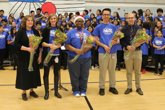 Music Directors at Winter Concert
