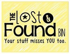 Lost and Found