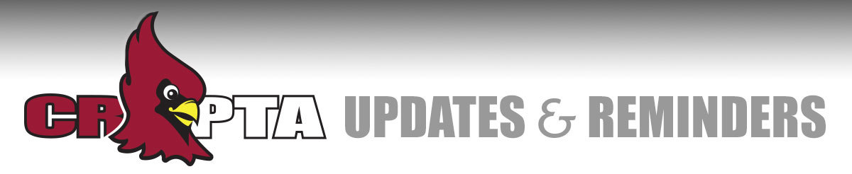 PTA Updates and Reminders Header