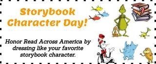Storybook Character Day for Read Across America