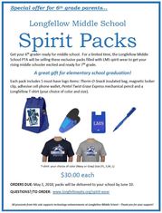spirit wear