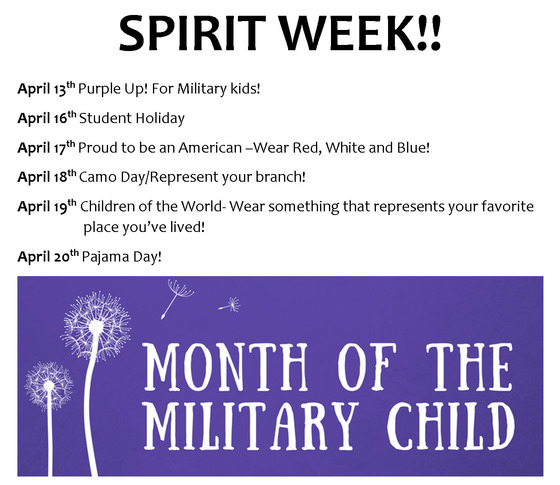 Spirit Week updated