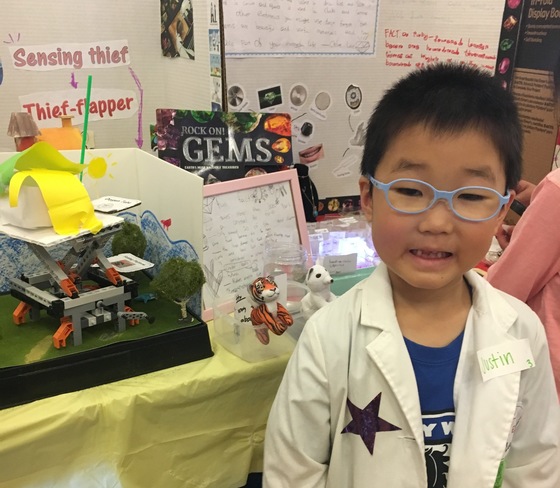 Student scientist at Einstein Night