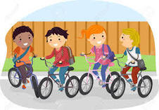 Children on Bike picture