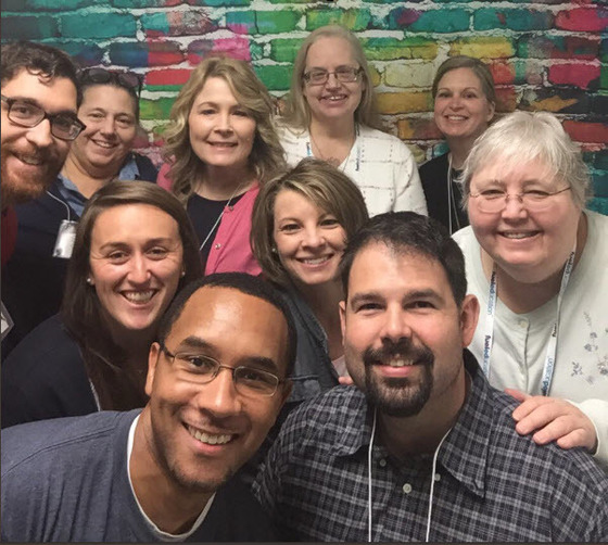 Irving MS teachers at #EdCampNoVA