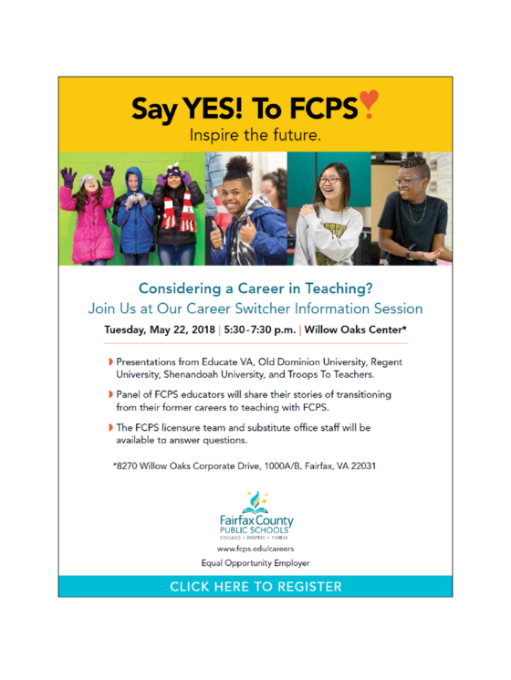Say Yes to FCPS
