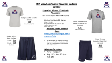 PE Uniform