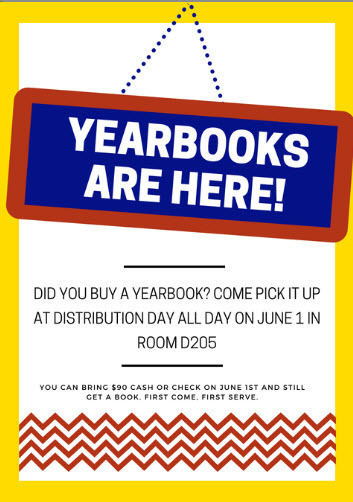 yearbook distibution