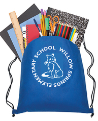 Willow Springs Backpack with supplies