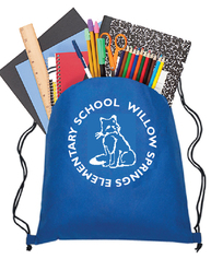 Willow Springs Backpack with supplies