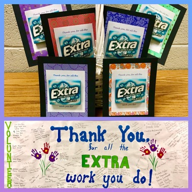 Parent Volunteer Thank you photo