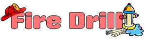 Fire Drill Clipart