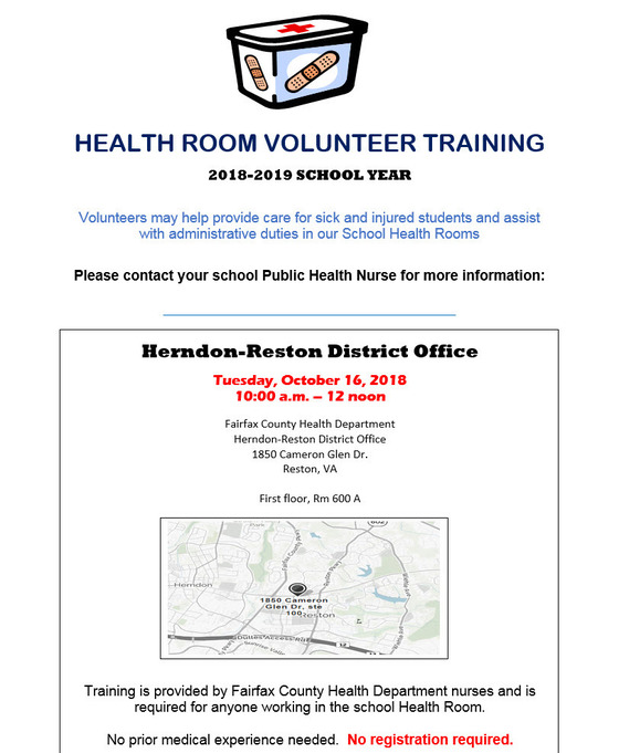 Health Room Training 2