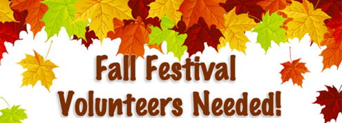 Fall festival volunteers needed