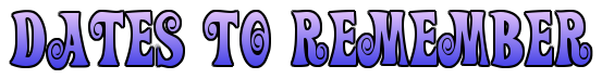 Dates_to_Remember
