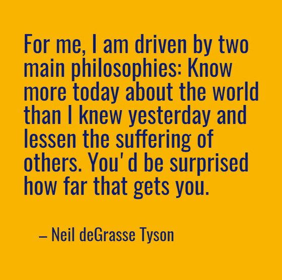Quote from Neil deGrasse Tyson