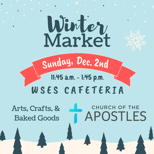Winter Market Sunday December 2 