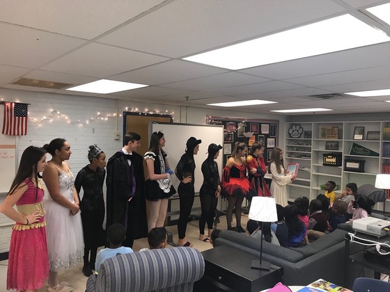 WPHS Nutcracker and Head Start Students