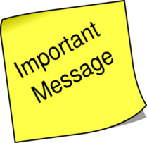 emergency message