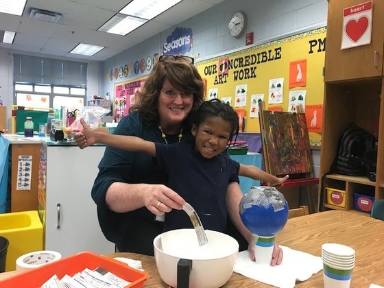 Anne Lemay & Student