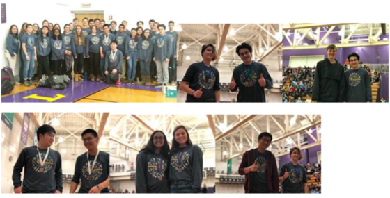 Science Olympiad Individual Medalists'18