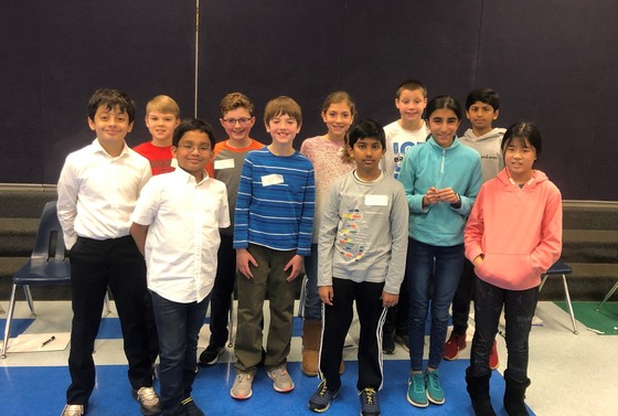 Geo Bee participants