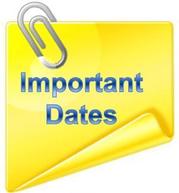 important dates