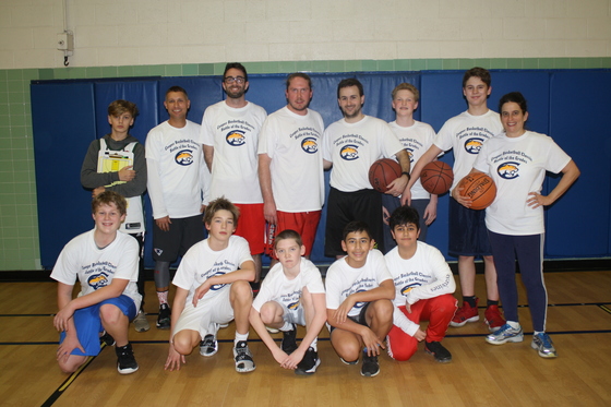 7th grade student/staff basketball