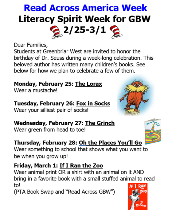 Read Across America 2019