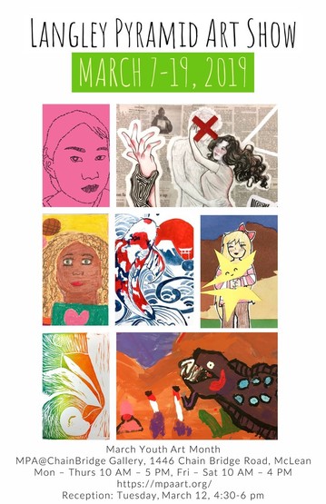 Langley Pyramid art show