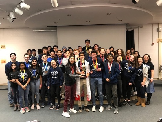Science Olympiad 1st place at regionals