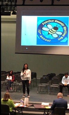 Caroline Xu spelling bee