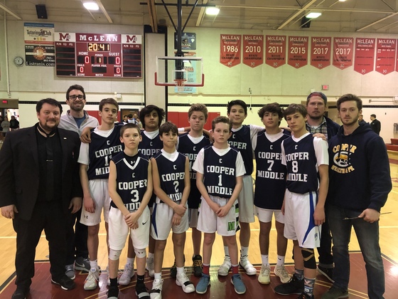 Cooper vs longfellow basketball